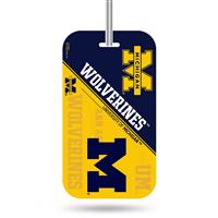 Michigan Wolverines Acrylic Luggage Tag