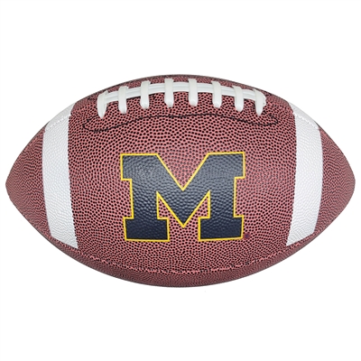 Michigan Wolverines Composite Leather Football