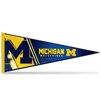 Michigan Wolverines 12" x 30" Soft Felt Pennant