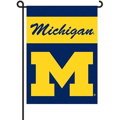 Michigan Wolverines 2-Sided Garden Flag