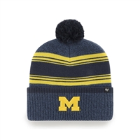 Michigan Wolverines 47 Brand Fade Out Cuff Knit Beanie