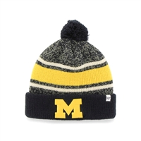 Michigan Wolverines 47 Brand Fairfax Cuff Knit Beanie