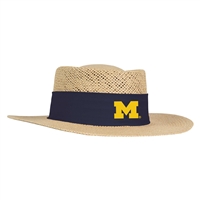Michigan Wolverines Ahead Gambler Straw Hat