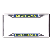 Michigan Wolverines Metal Inlaid Acrylic License P