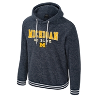 Michigan Wolverines Colosseum Purpose Polar Hoodie