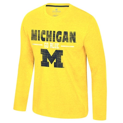 Michigan Wolverines Colosseum Carmen T-Shirt - Yel