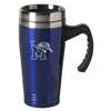 Memphis Tigers Engraved 16oz Stainless Steel Travel Mug - Blue