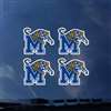 Memphis Tigers Transfer Decals - Set of 4