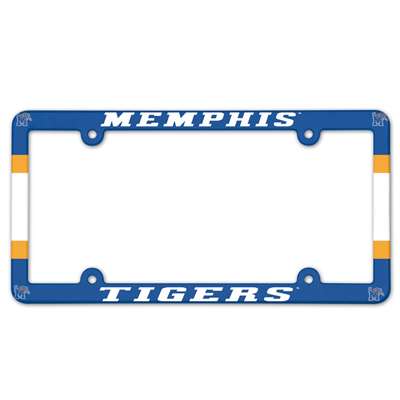Memphis Tigers Plastic License Plate Frame