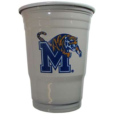 Memphis Tigers Plastic Game Day Cup - 18 Count