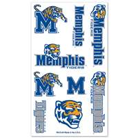 Memphis Tigers Temporary Tattoos