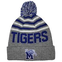 Memphis Tigers Top of the World Ensuing Cuffed Knit Beanie