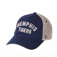 Memphis Tigers Zephyr Campus Trucker Adjustable Ha