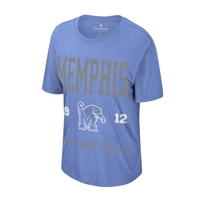 Memphis Tigers Womens Colosseum Ever Oversized T-S
