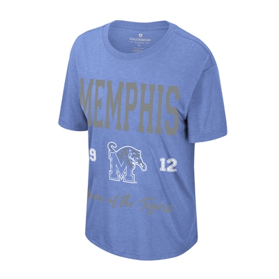 Memphis Tigers Womens Colosseum Ever Oversized T-S