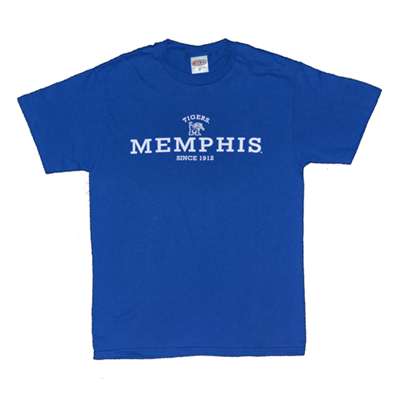 Memphis T-shirt - Team Logo, Royal