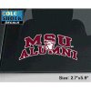 Mississippi State Bulldogs Decal - Arched Msu Alumni W/ Mascot
