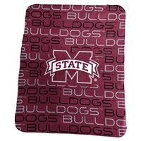 Mississippi State Bulldogs Classic Fleece Blanket