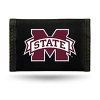 Mississippi State Bulldogs Nylon Tri-Fold Wallet
