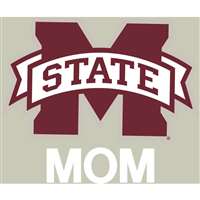 Mississippi State Bulldogs Transfer Decal - Mom