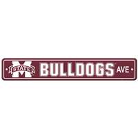 Mississippi State Bulldogs Plastic Street Sign