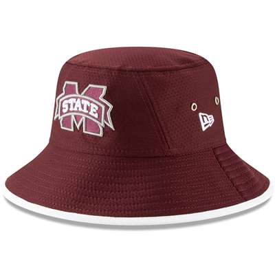 Mississippi State Bulldogs New Era Hex Bucket Hat - Maroon