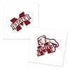 Mississippi State Bulldogs Temporary Tattoo - 4 Pack