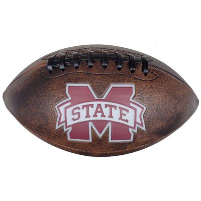 Mississippi State Bulldogs Vintage Mini Football