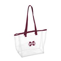 Mississippi State Bulldogs Clear Stadium Tote Bag