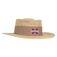Mississippi State Bulldogs Ahead Gambler Straw Hat