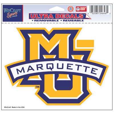Marquette Golden Eagles Ultra Decal 5" x 6"
