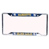 Marquette Golden Eagles Metal License Plate Frame w/Domed Insert