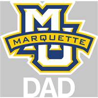Marquette Golden Eagles Transfer Decal - Dad