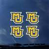 Marquette Golden Eagles Transfer Decals - Set of 4