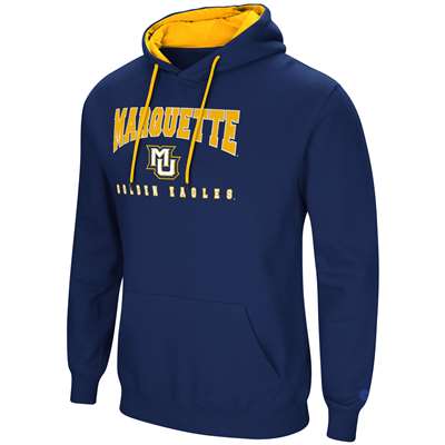 Marquette Golden Eagles Colosseum Playbook Hoodie - Navy
