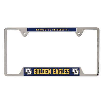 Marquette Golden Eagles Metal License Plate Frame