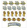 Marquette Golden Eagles Multi-Purpose Vinyl Sticker Sheet