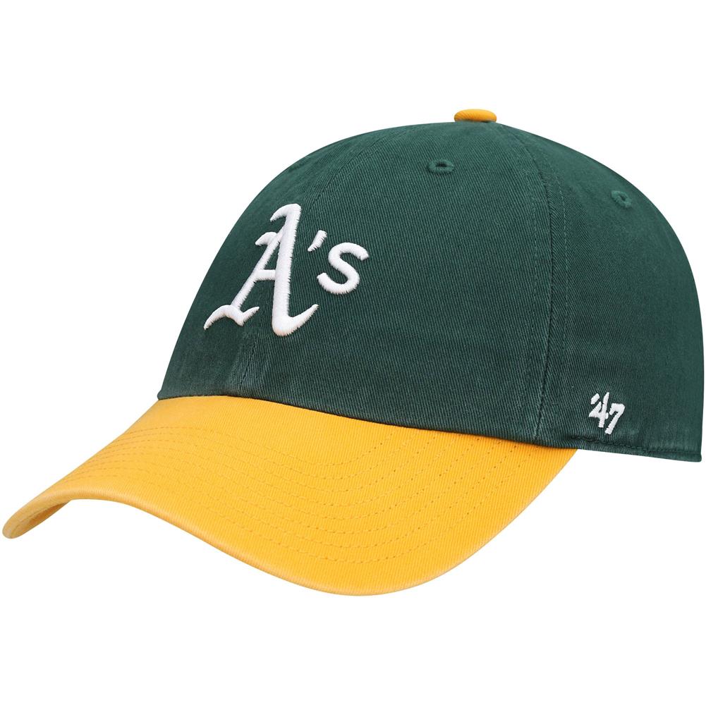 47 Oakland Athletics Green Home Franchise Fitted Hat Size: Large