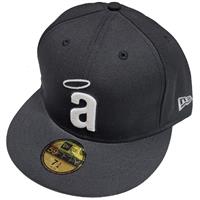 Los Angeles Angels New Era 5950 Fitted Hat - Black
