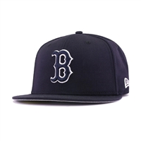 Boston Red Sox New Era 5950 League Basic Fitted Ha