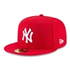 New York Yankees New Era 5950 Basic Fitted Hat - R