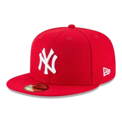 New York Yankees New Era 5950 Basic Fitted Hat - R