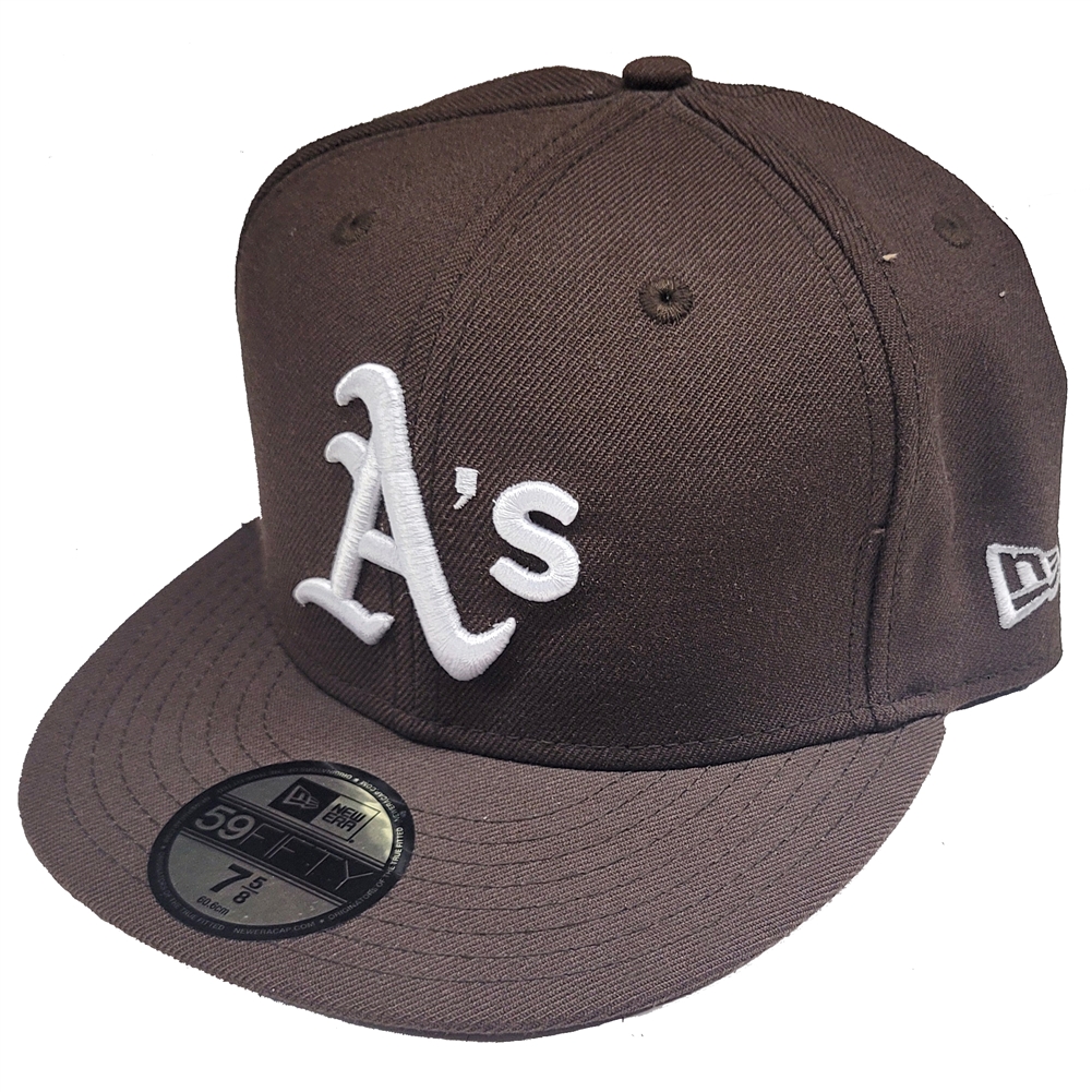 Oakland Athletics New Era 5950 Basic Fitted Hat 