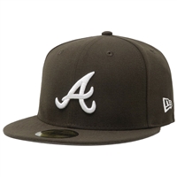 Atlanta Braves New Era 5950 Basic Fitted Hat - Bro