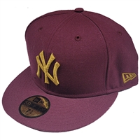 New York Yankees New Era 5950 Basic Fitted Hat - W