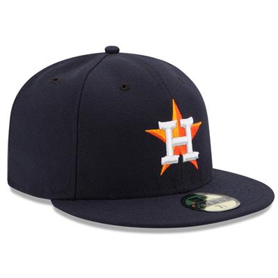 Houston Astros New Era 5950 Fitted Hat - Home - Navy