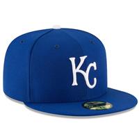 Kansas City Royals New Era 5950 Fitted Hat - Game - Royal