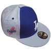 LA Dodgers New Era 5950 Big Mesh Fitted Hat - Roya