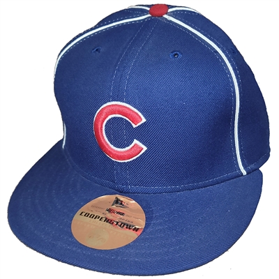 Chicago Cubs New Era 5950 Cooperstown Fitted Hat -