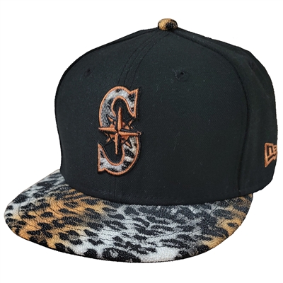 Seattle Mariners New Era Womens 9Fifty Safari Mix Adjustable Hat